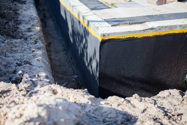SJ Waterproofing Pros completing home waterproofing near North Arlington, NJ